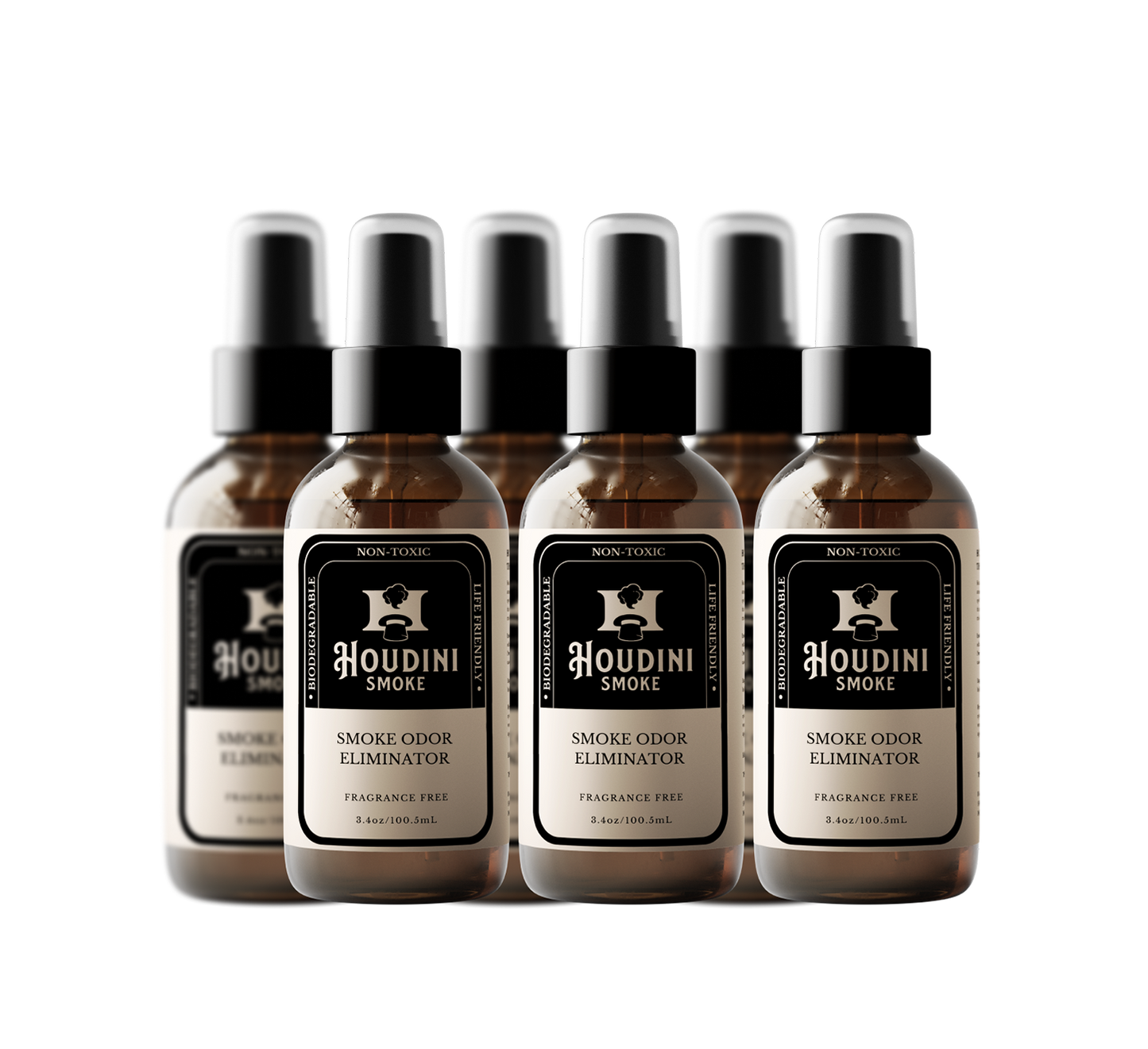 Houdini Smoke Odor Eliminator 6-pack